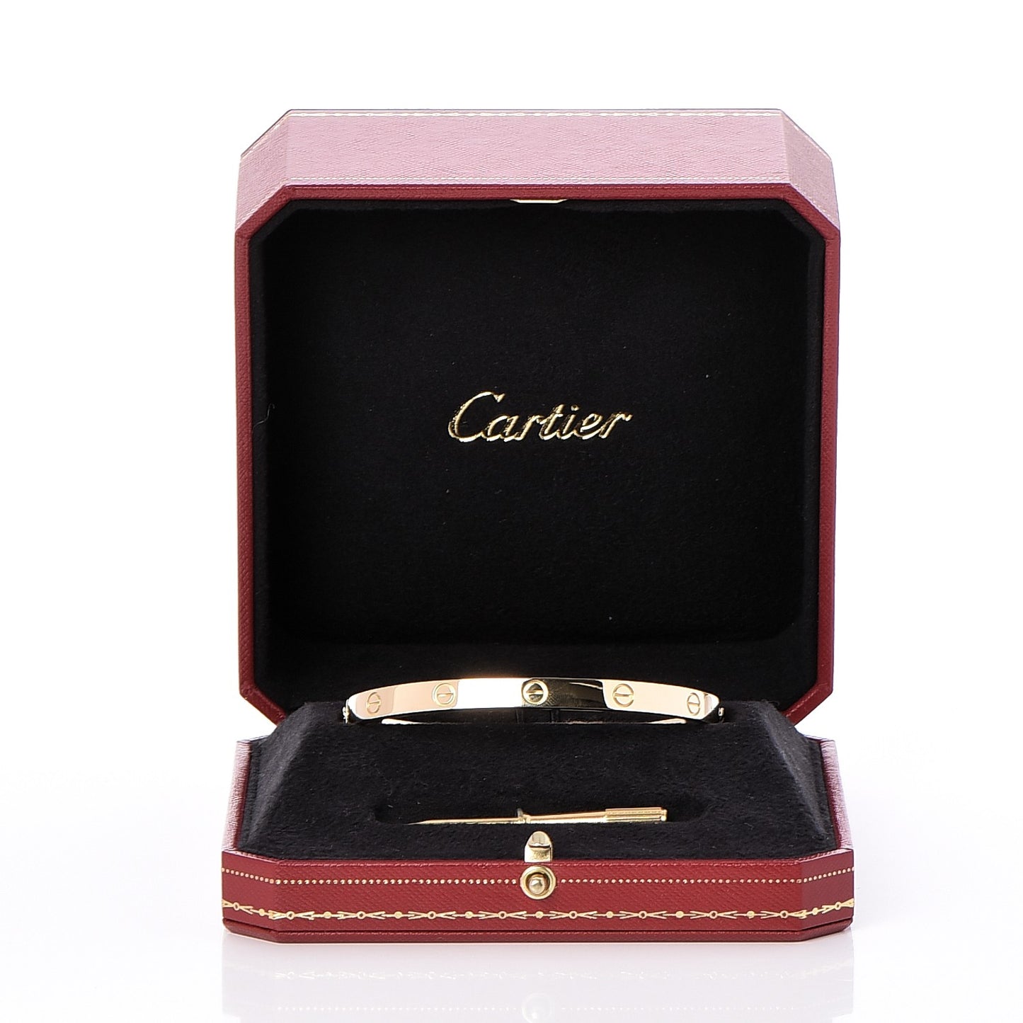 18K Yellow Gold LOVE Bracelet 21