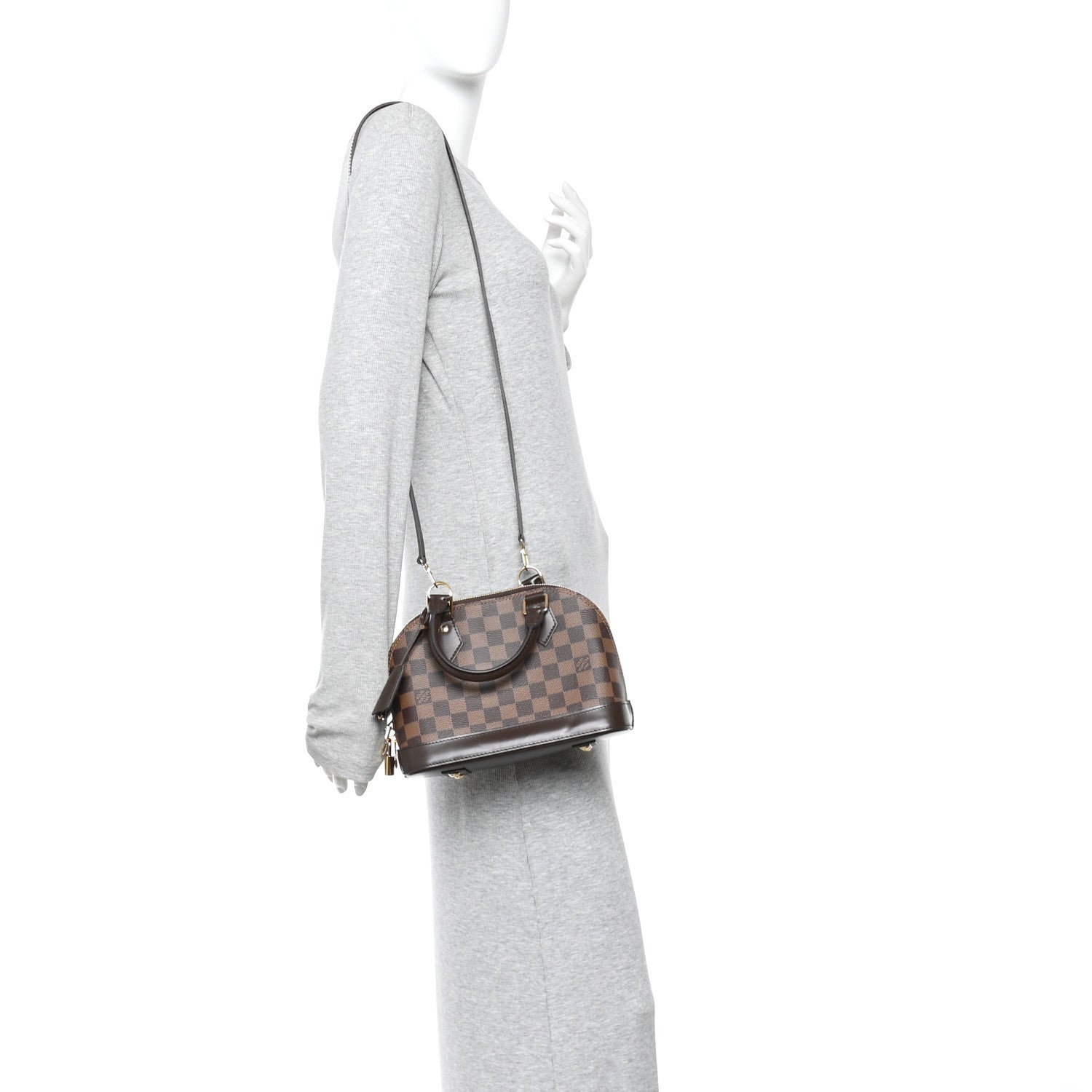 Louis Vuitton Damier Ebene Alma BB 2 of 11