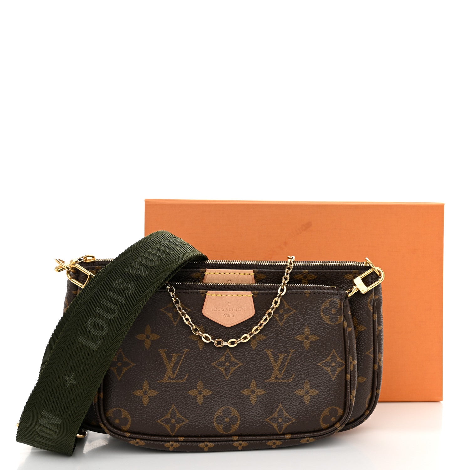 Louis Vuitton Monogram Multi Pochette Accessories Kaki 11 of 11