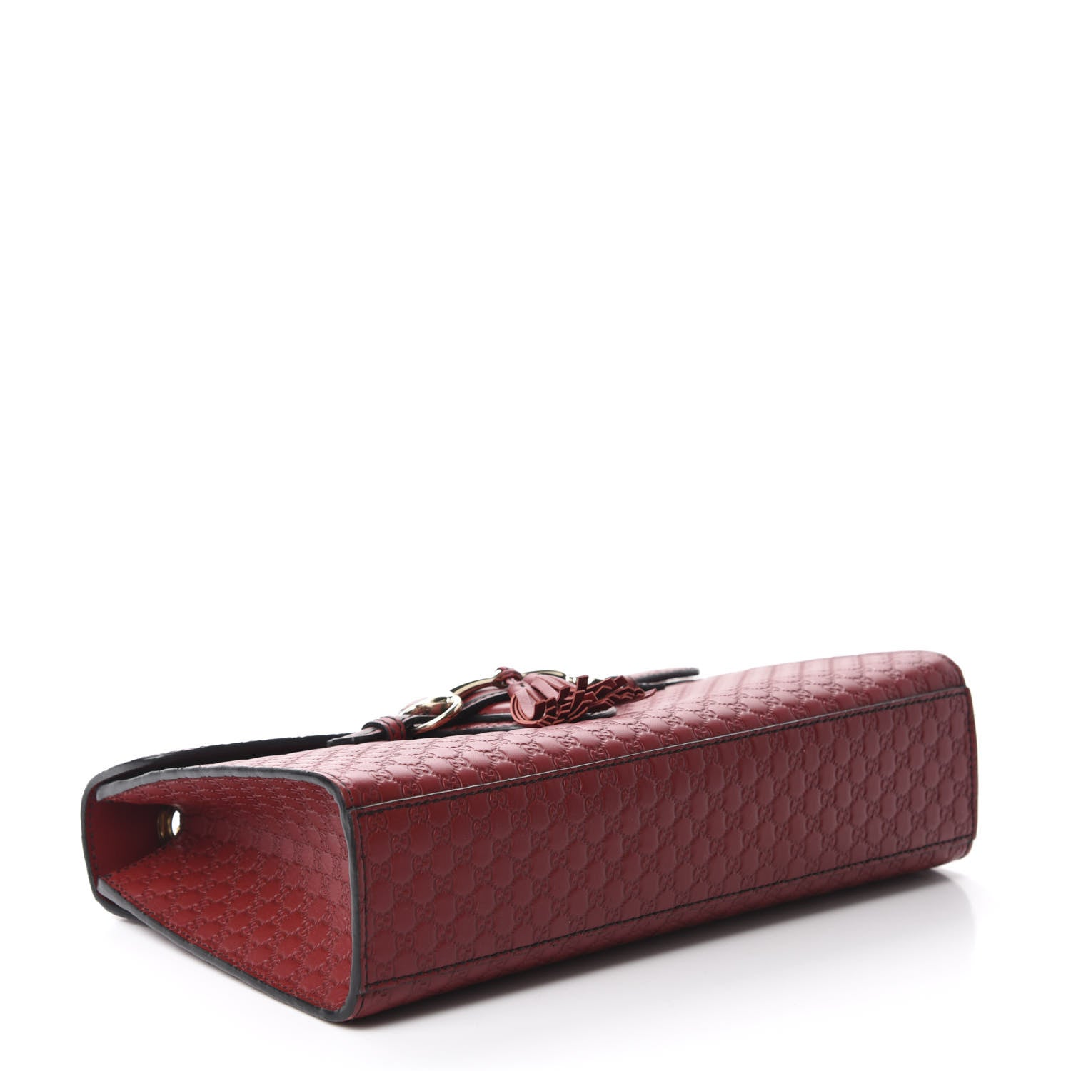Gucci Microguccissima Medium Emily Chain Shoulder Bag Red 4 of 10