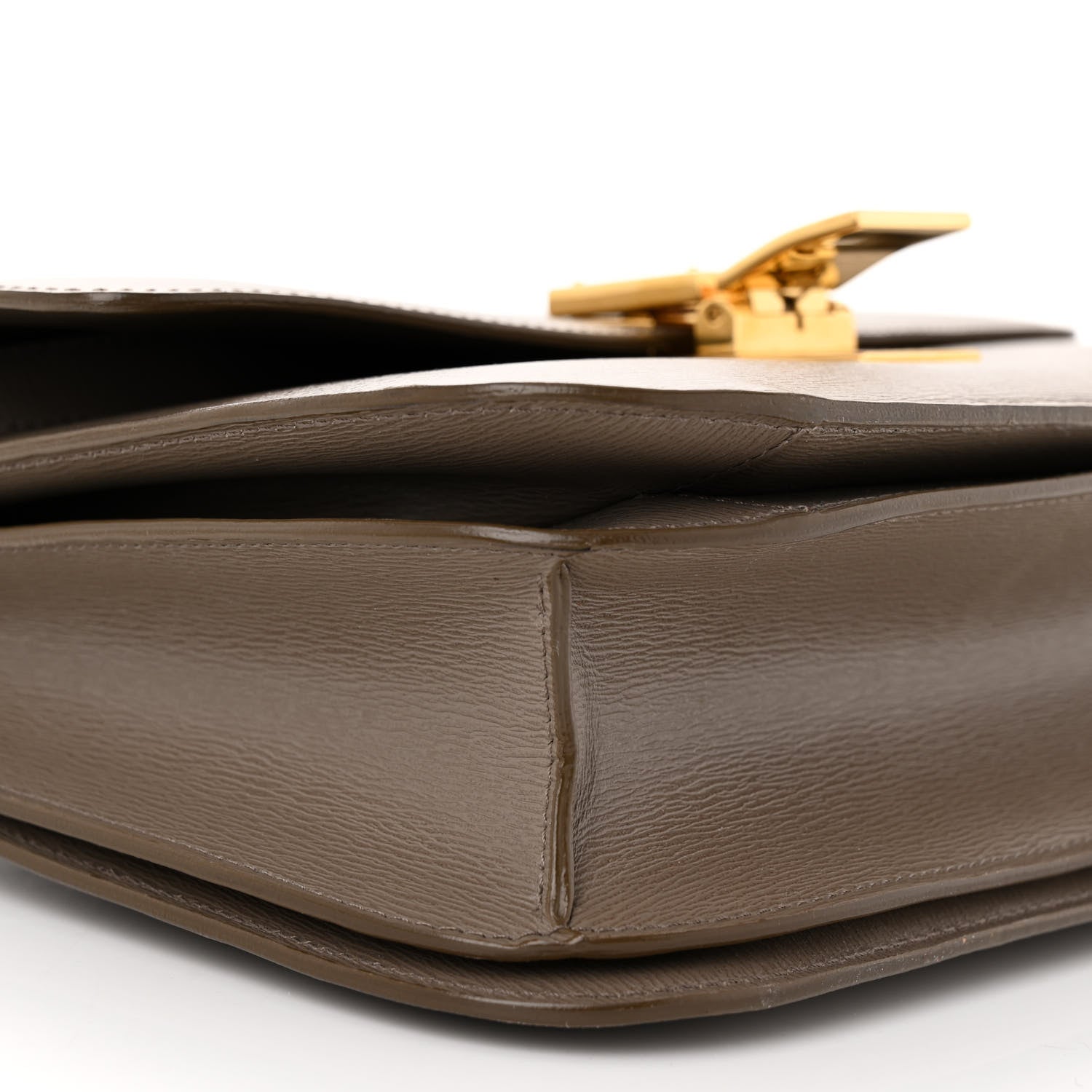 Celine Liege Calfskin Medium Classic Box Flap Bag Souris 9 of 13