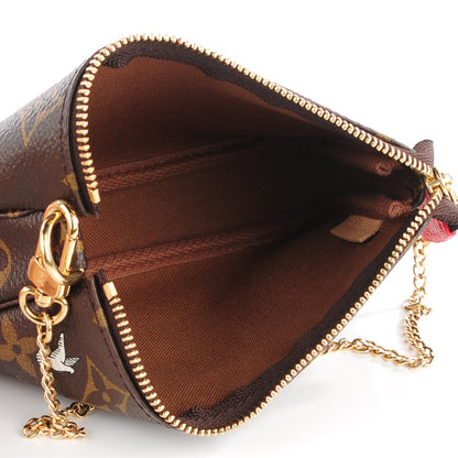 Louis Vuitton Monogram 2015 Christmas Animation Mini Pochette Accessories 5 of 8