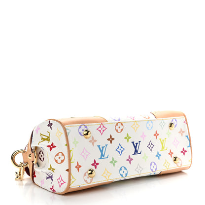 Louis Vuitton Monogram Multicolor Beverly MM White 4 of 10
