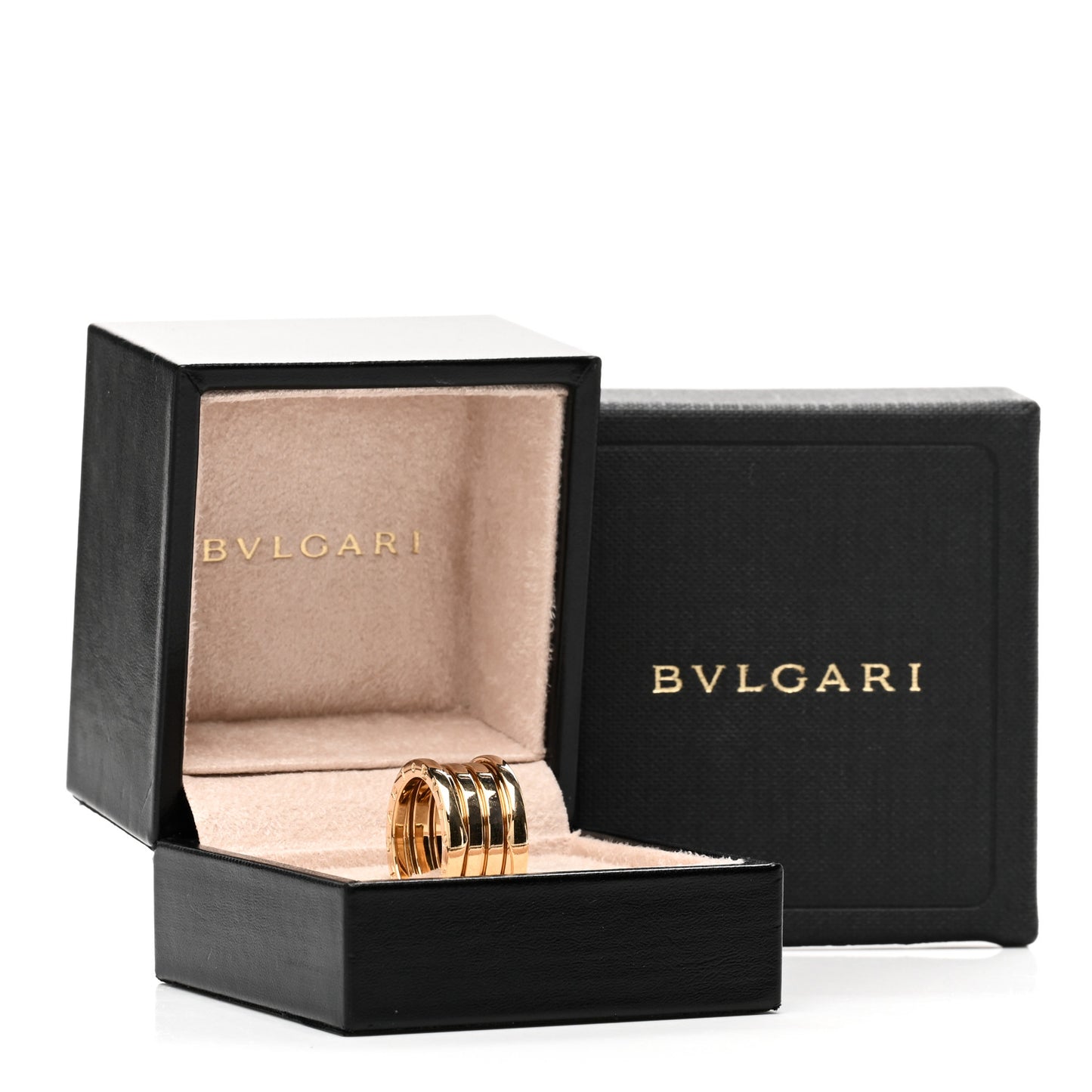 18K Yellow Gold B.Zero1 Three-Band Ring 51 5.75