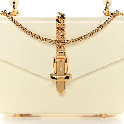 Gucci Plexiglass Mini Sylvie 1969 Top Handle Bag Ivory 8 of 10