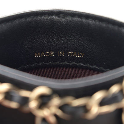 Chanel Lambskin Tech Me Out Clutch With Chain Black 7 of 11