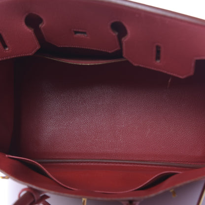 Hermes Courchevel Birkin 35 Rouge 4 of 13