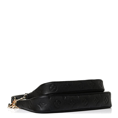 Louis Vuitton Empreinte Monogram Giant Multi Pochette Accessories Black 4 of 12