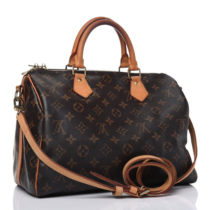 Louis Vuitton Monogram Speedy Bandouliere 30 4 of 34