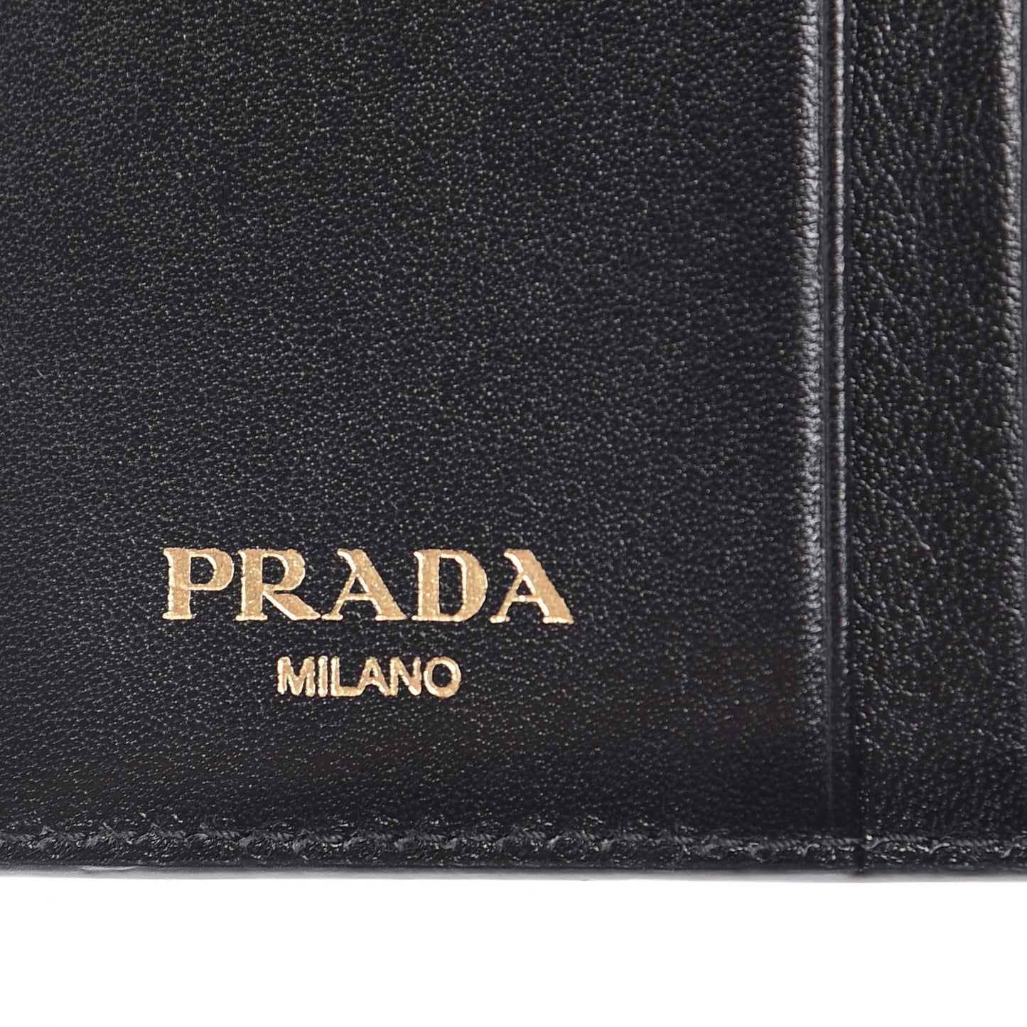 Vitello Move Bow Compact Wallet Black