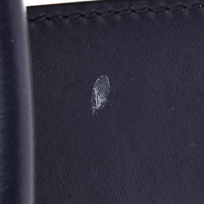 Celine Smooth Calfskin Mini Luggage Navy Blue 9 of 9