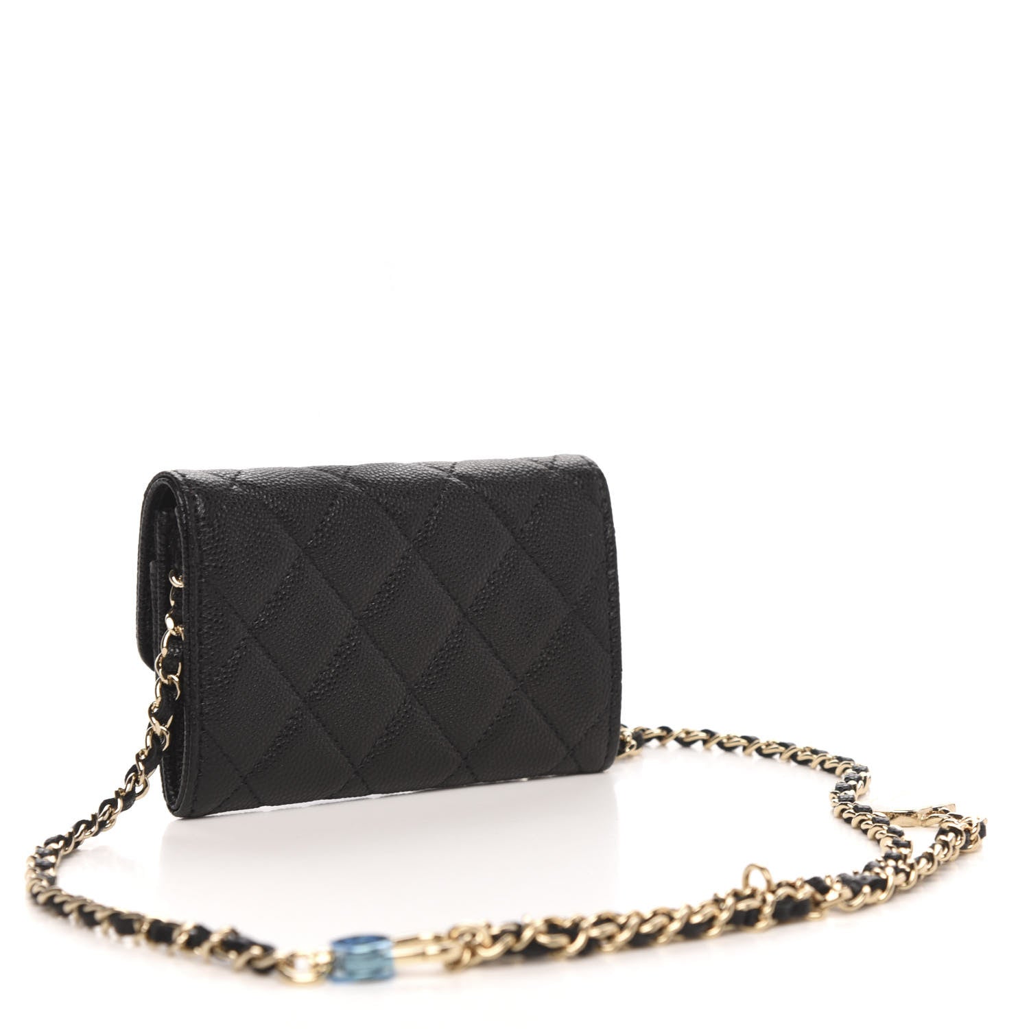 Chanel Caviar Quilted Flap Classic Belt Bag Black 3 of 11