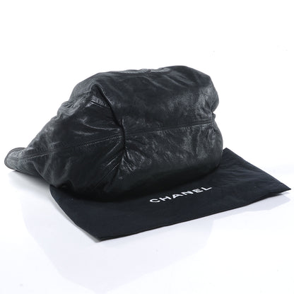 Chanel Calfskin Stretch Spirit Large Cabas Tote Black 4 of 7