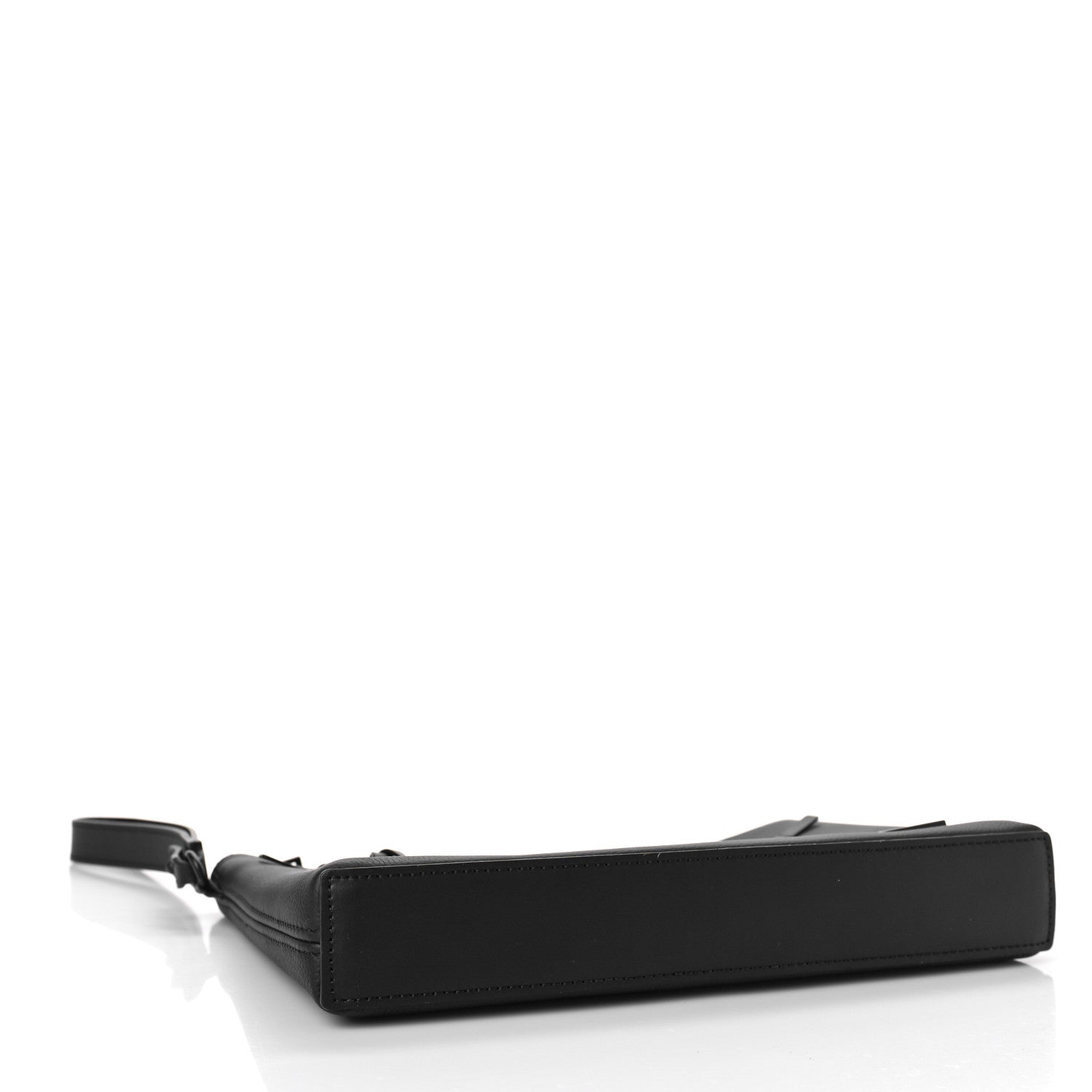 Louis Vuitton Grained Calfskin Aerogram Takeoff Pouch Black 4 of 10