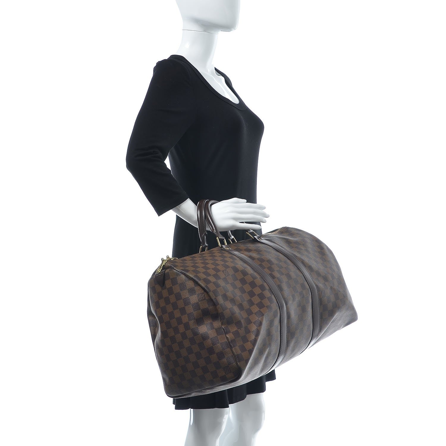 Louis Vuitton Damier Ebene Keepall 50 2 of 7