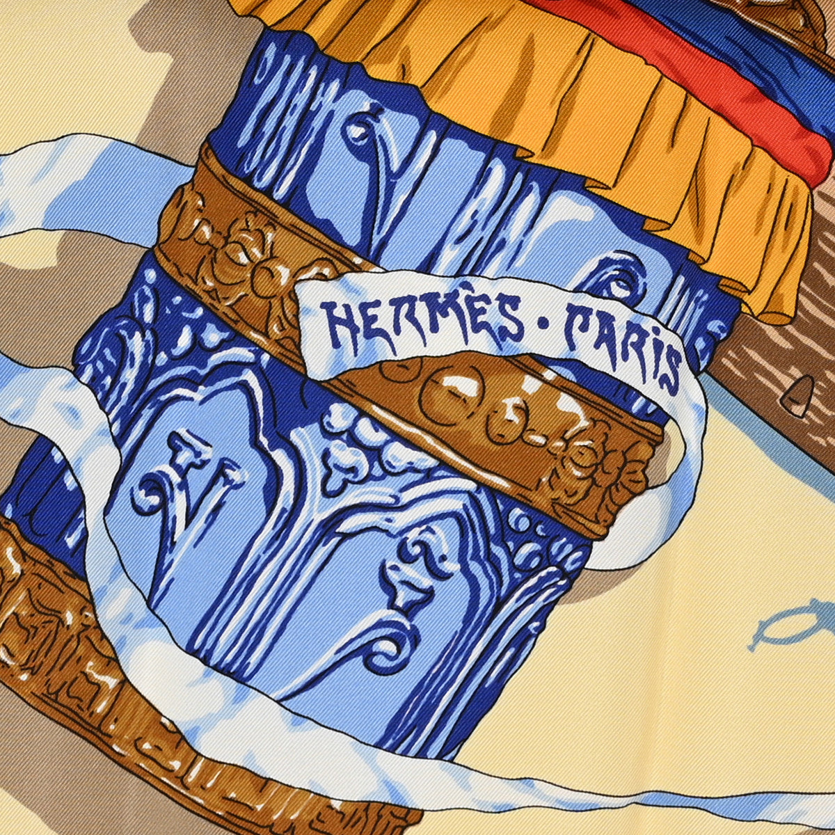 Hermes Silk Prieres au Vent Scarf 90 2 of 3