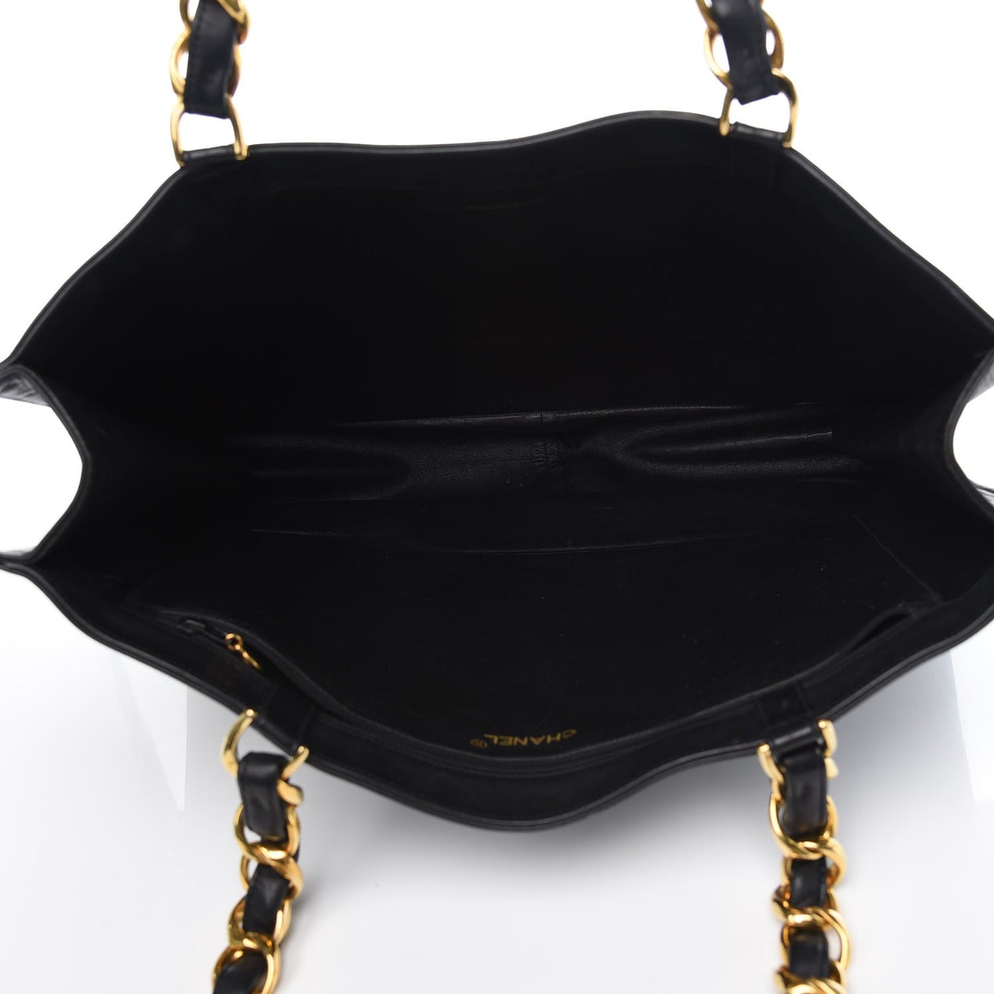 Calfskin CC Tote Black