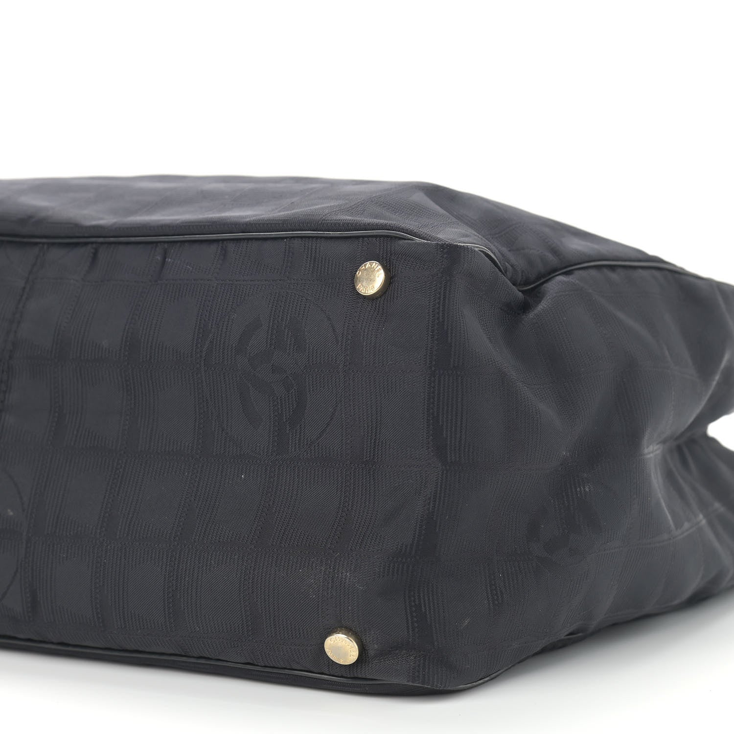 Chanel Nylon Medium Travel Tote Black 9 of 12