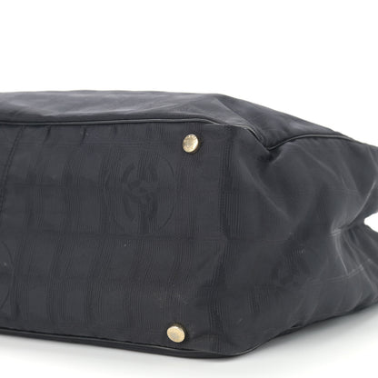 Chanel Nylon Medium Travel Tote Black 9 of 12