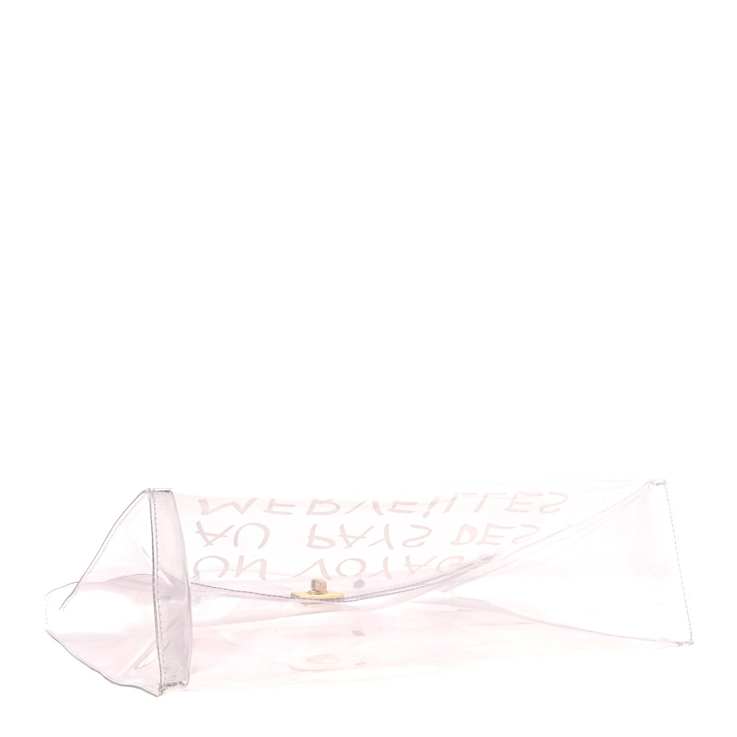 Hermes Vinyl Souvenir De L'Exposition Kelly Transparent 4 of 13