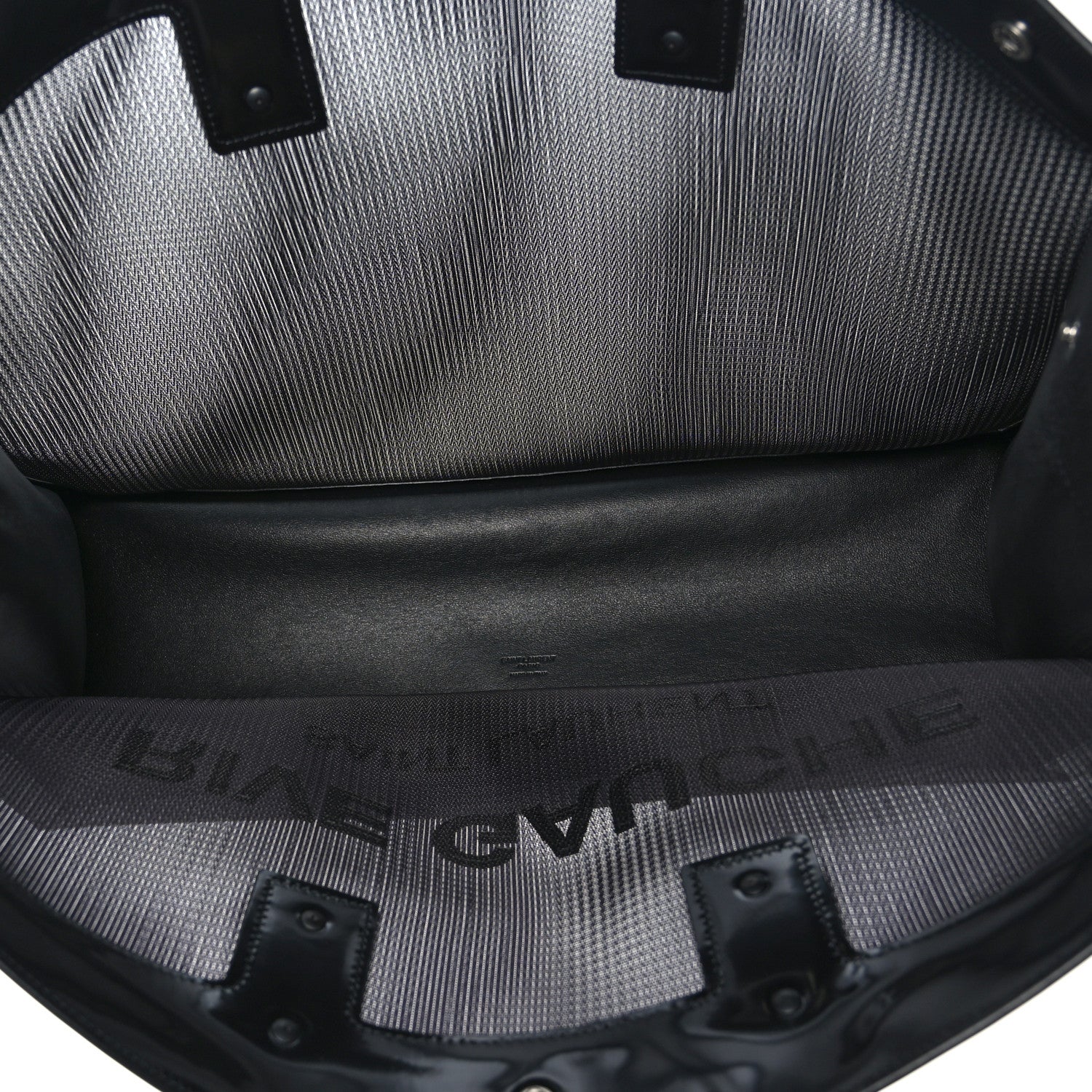 Saint Laurent Mesh Patent Rive Gauche Tote Black 4 of 7