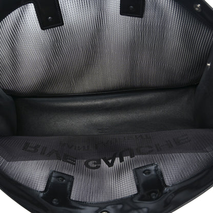 Saint Laurent Mesh Patent Rive Gauche Tote Black 4 of 7