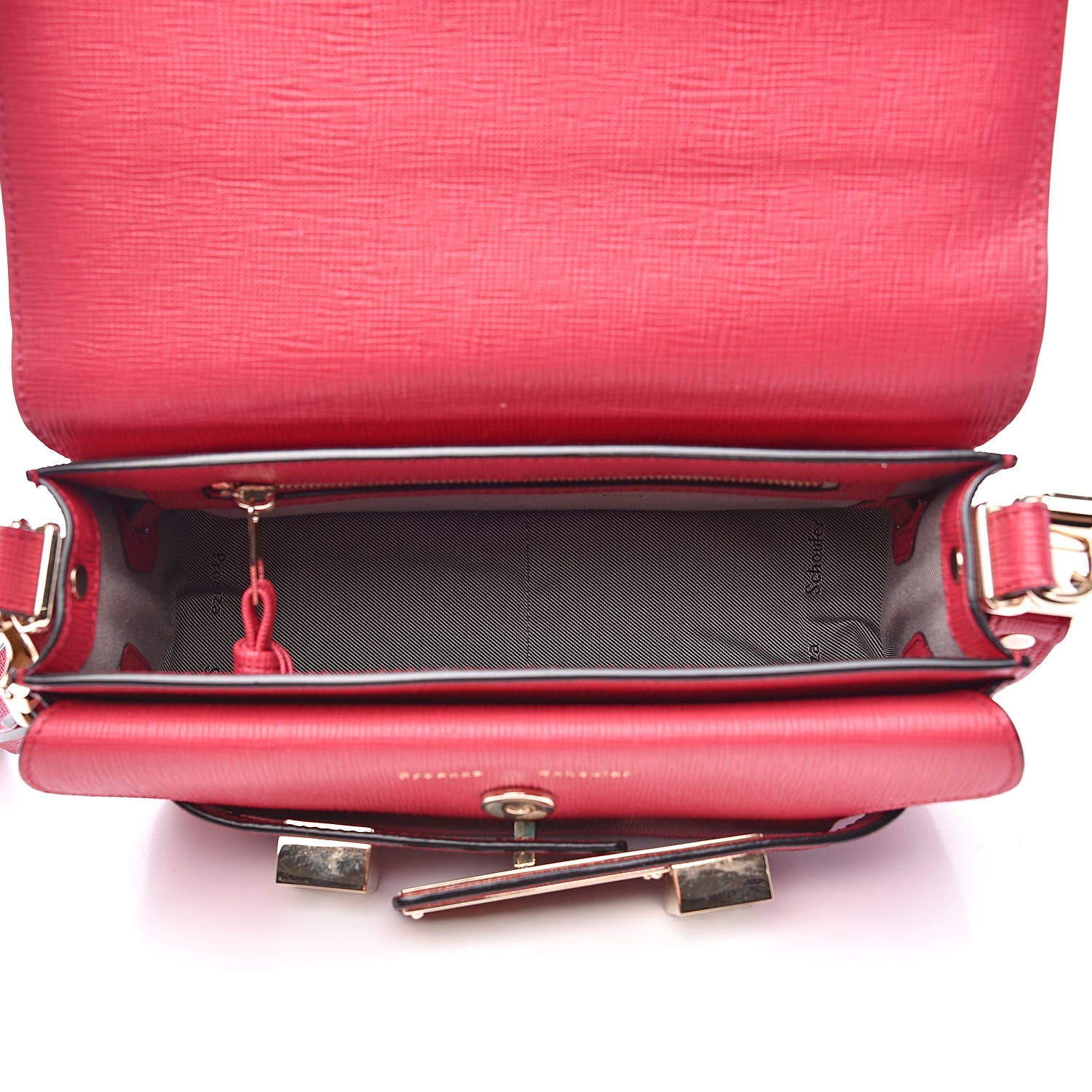Proenza Schouler New Linosa Mini PS11 Classic Shoulder Bag Magenta 5 of 10