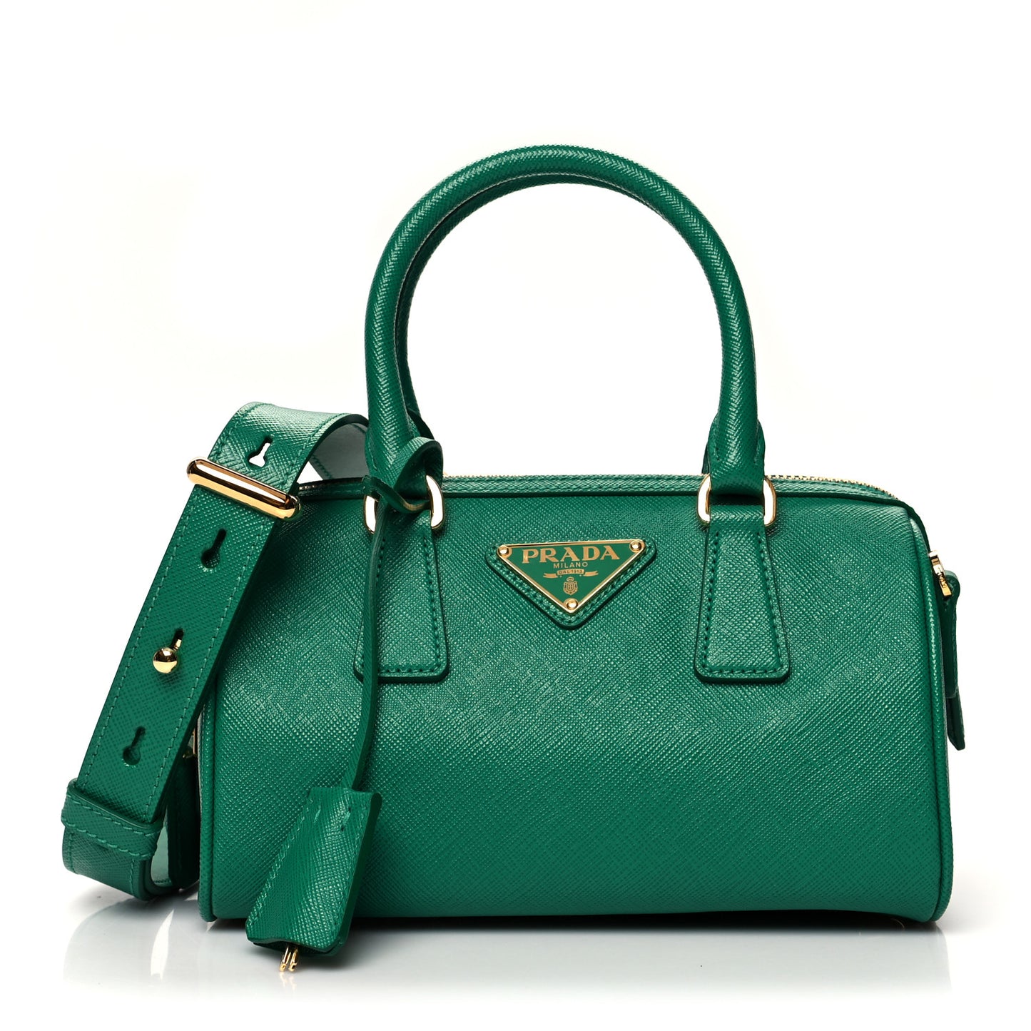 Saffiano Lux Top Handle Crossbody Bag Mango