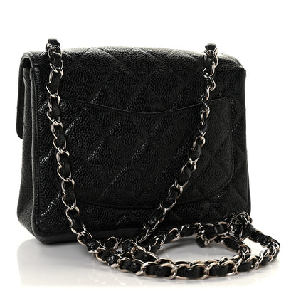 Chanel Caviar Quilted Mini Square Flap Black 3 of 11