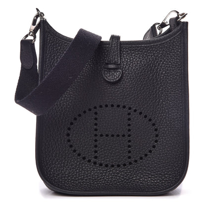 Hermes Taurillon Clemence Evelyne TPM Plomb 1 of 10