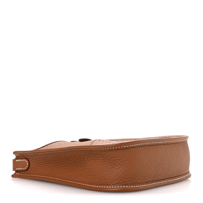 Hermes Taurillon Clemence Evelyne TPM Gold 4 of 11
