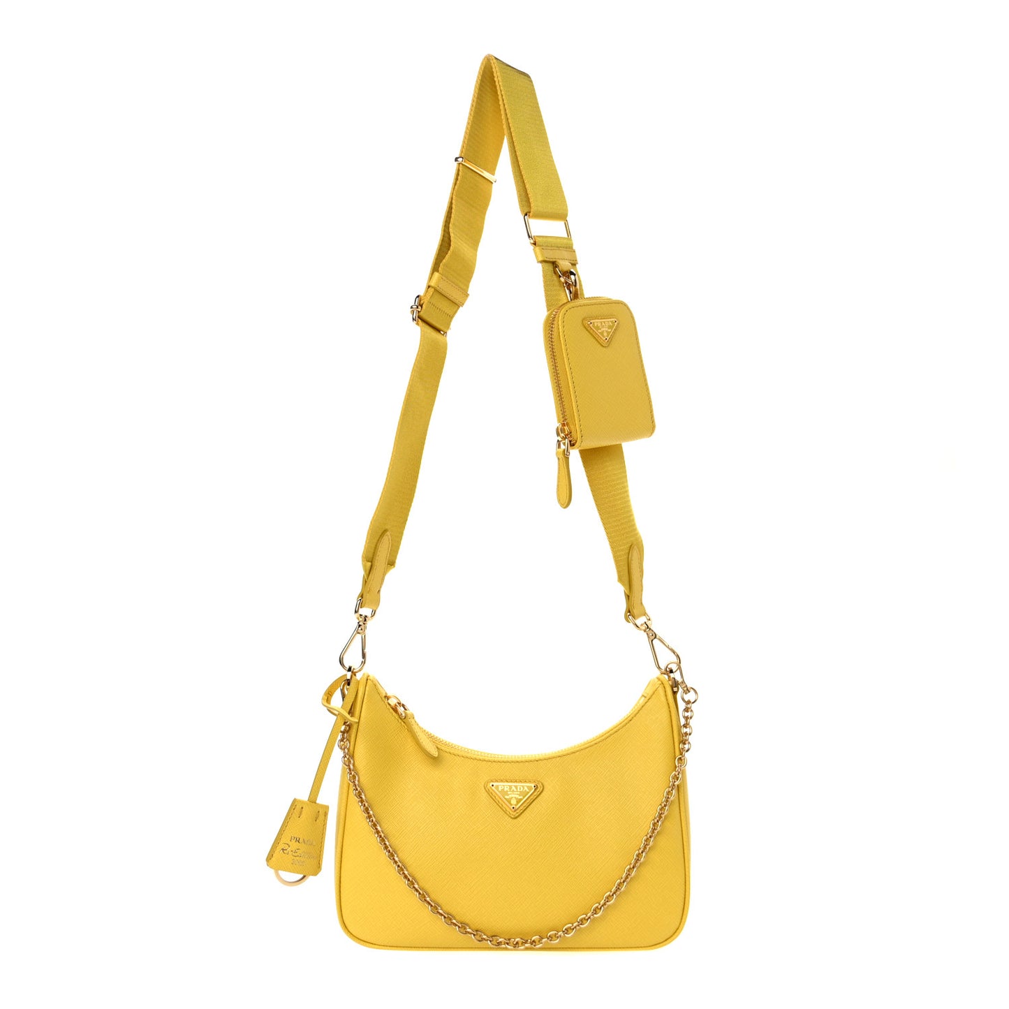 Saffiano Lux Re-Edition 2005 Shoulder Bag Sole
