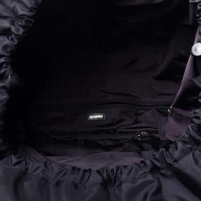 Balenciaga Textured Sport Nylon Logo Embroidered S Wheel Gym Bag Black Bleu Navy 5 of 10