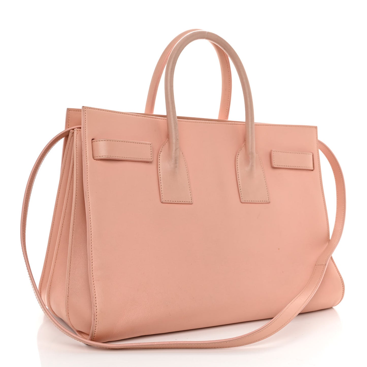 Grained Calfskin Small Sac De Jour Light Blush