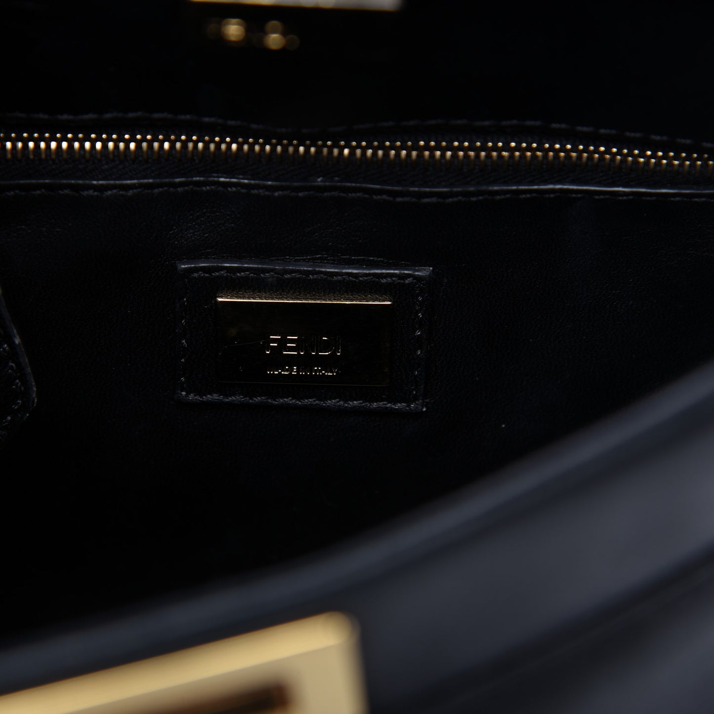 Nappa Mini Peekaboo Iconic Satchel Black