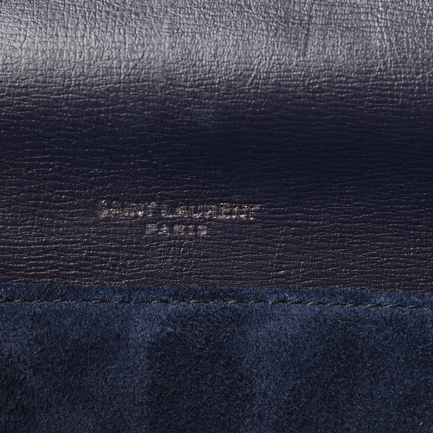 Calfskin Medium Bellechasse Satchel Navy