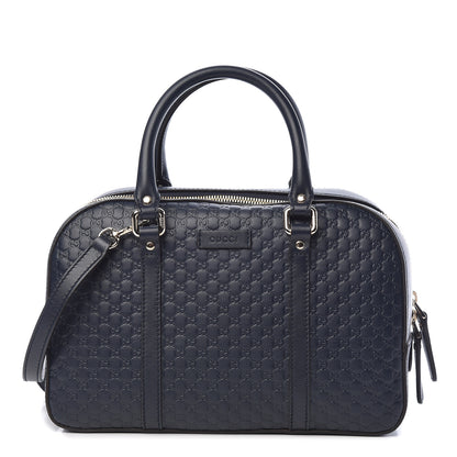 Gucci Microguccissima Medium Crossbody Bag Blue 1 of 10