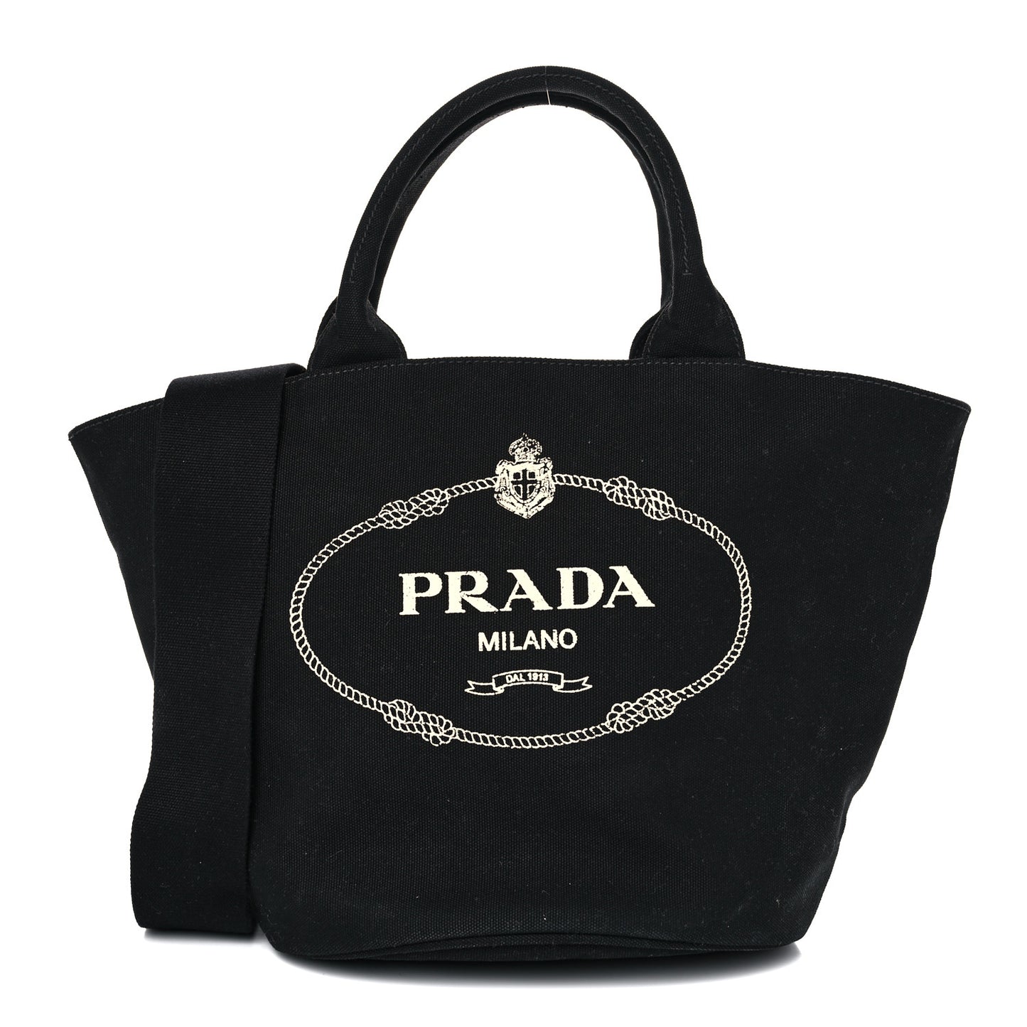 Canapa Small Shopping Tote Black