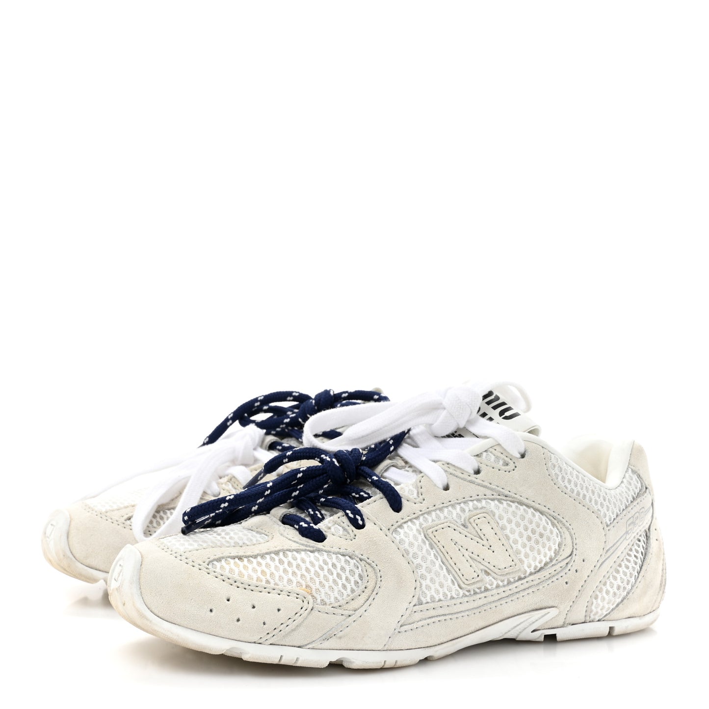 X NEW BALANCE Mesh Suede 530 SL Sneakers 37 White