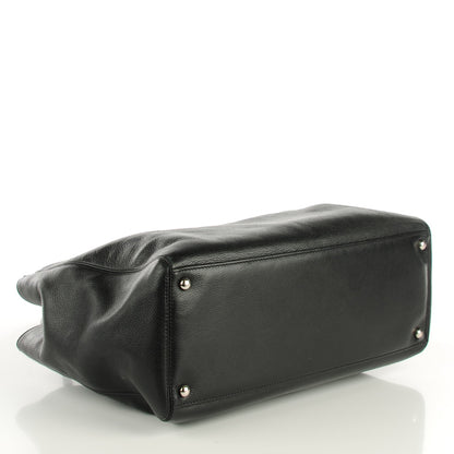 Chanel Calfskin Cerf Executive Shopper Tote Black 4 of 7