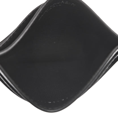Saint Laurent Calfskin Plate Card Case Black 5 of 8