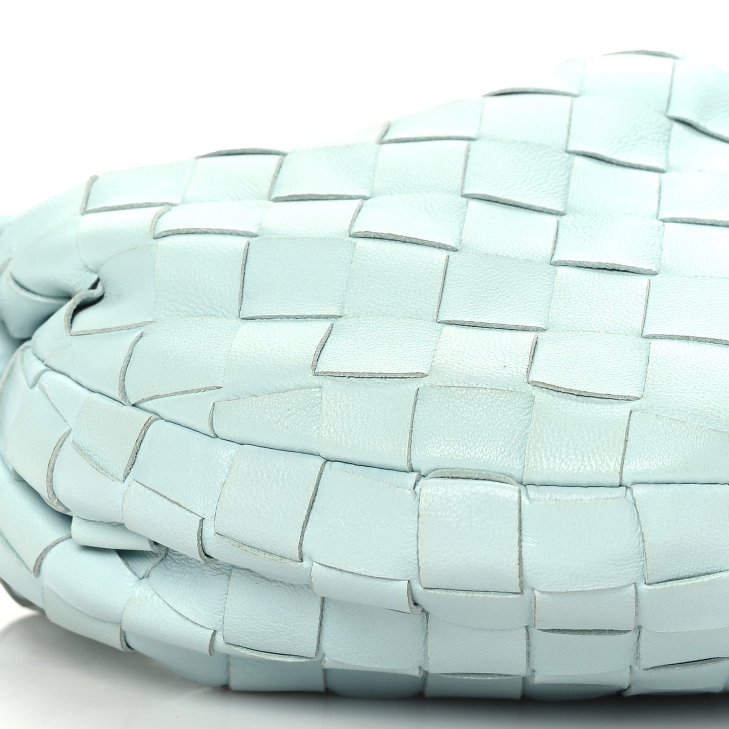 Nappa Intrecciato Mini Jodie Teal Washed