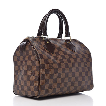 Louis Vuitton Damier Ebene Speedy 25 3 of 10