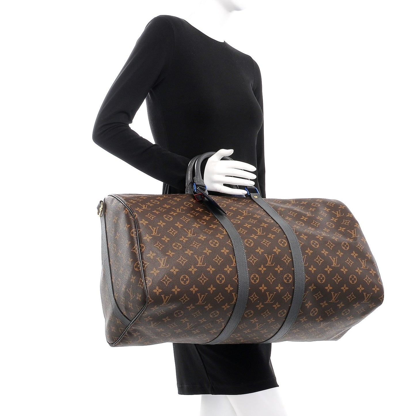 Monogram Taiga Outdoor Keepall Bandouliere 55