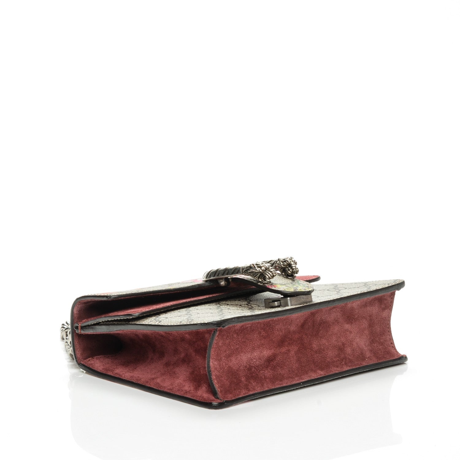 Gucci GG Supreme Monogram Blooms Mini Dionysus Shoulder Bag Beige Multicolor Dry Rose 4 of 7