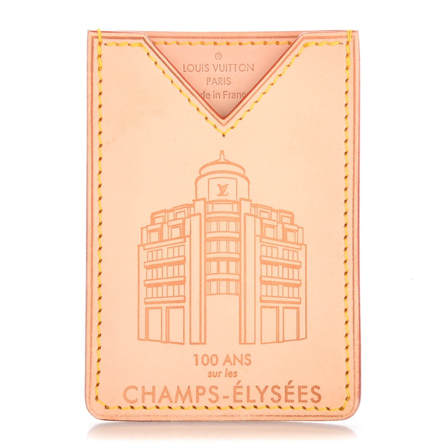 Louis Vuitton Vachetta Voyages Card Holder 1 of 5