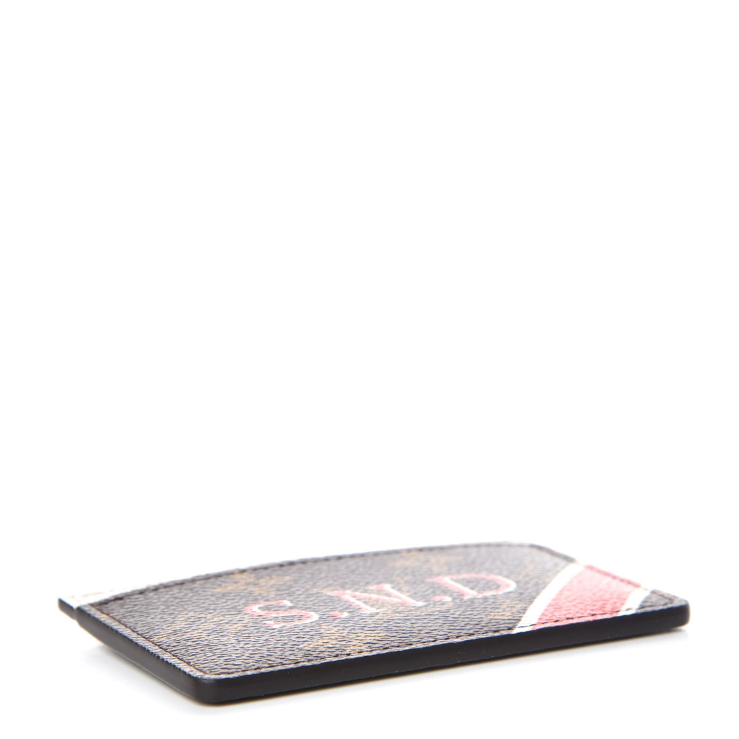 Monogram My LV Heritage Card Holder Rouge White