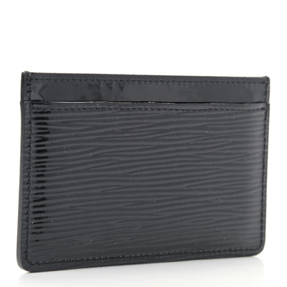 Louis Vuitton Epi Electric Card Holder Black 3 of 6