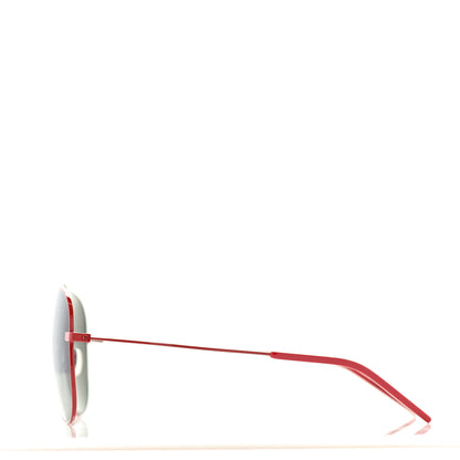 Saint Laurent Aviator Classic SL 11 Sunglasses Red 3 of 9