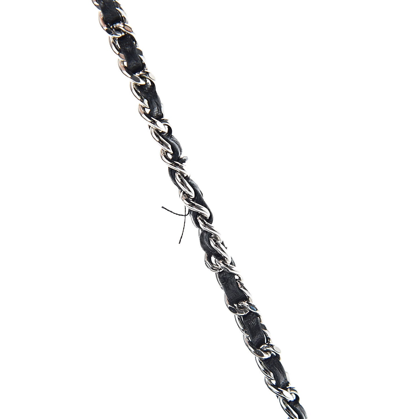Lambskin Quilted Wallet On Chain WOC Black